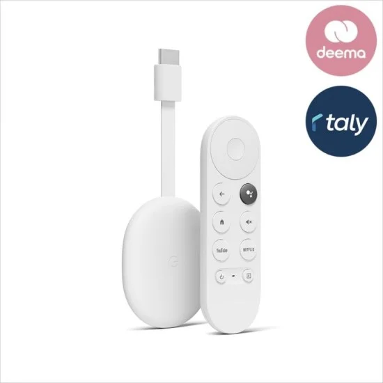 Google Chromecast With Google TV 4K HDR